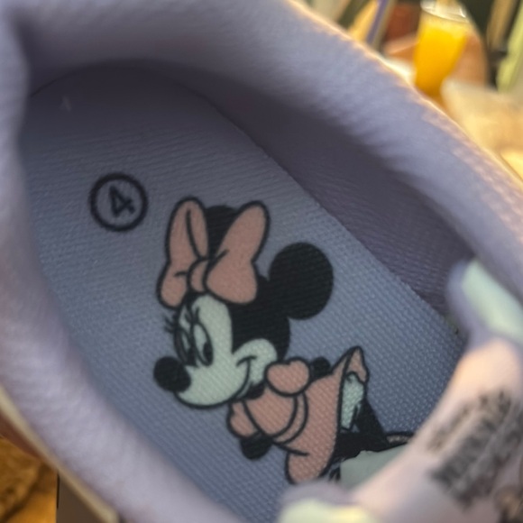 Disney White and Pink Sneakers with Playful Design - Picture 8 of 16